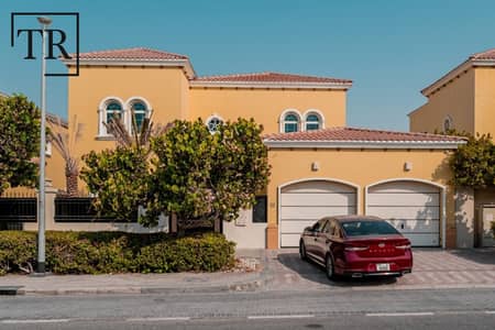 4 Bedroom Villa for Rent in Jumeirah Park, Dubai - Landscaped Bliss | Semi Furnished | Maid+Pvt Pool