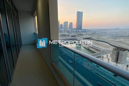 1 Bedroom Flat for Sale in Al Reem Island, Abu Dhabi - Balcony w/ City View | Mid Floor | Best Investment