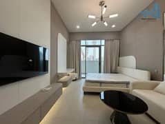 جديد كليًا – استوديو عصري متطور – تصميم فاخر داخلي وخارجي - شقة مفروشة بالكامل