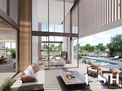 5 Bedroom Villa Compound for Sale in The Acres, Dubai - The Acres 5BR Courtyard. jpg