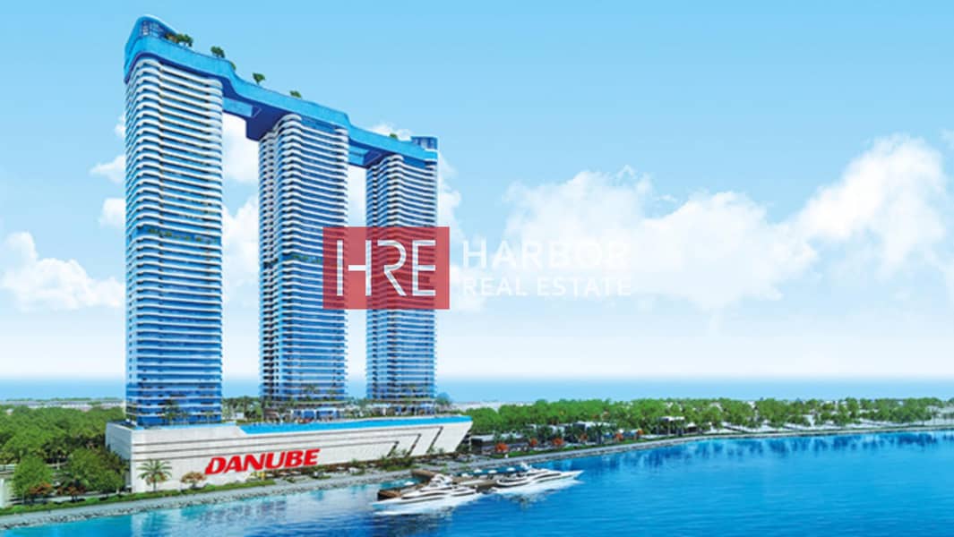 位于迪拜海港城，多瑙河畔海洋之城，海洋公馆2号 的公寓 1300000 AED - 12513271