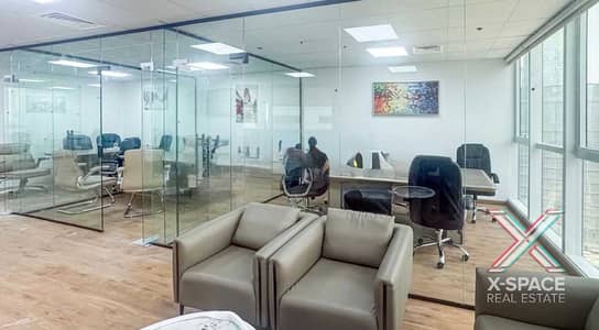 Office for Rent in Business Bay, Dubai - furnished office| Close to metro station