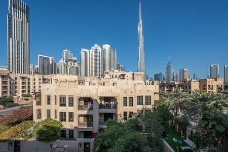 1 Bedroom Apartment for Sale in Downtown Dubai, Dubai - Converted 2BR | Full Burj View | Ready to Move