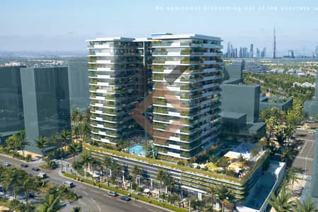 1 Bedroom Apartment for Sale in Majan, Dubai - Smart Furnished 1BR+Study | OFF-Plan 30/70