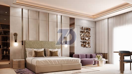 阿尔马扬岛， 拉斯海玛 单身公寓待售 - STUDIO UNIT_Headboard. png