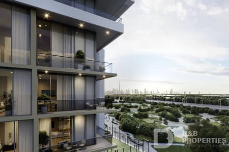 3 Bedroom Apartment for Sale in Sobha Hartland, Dubai - Lowest Price | Corner Unit | Golf and Skyline View