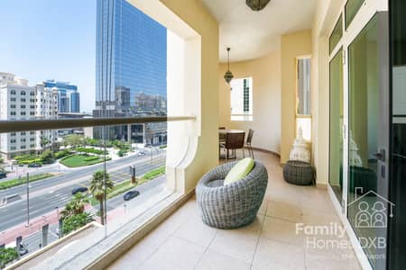 2 Bedroom Apartment for Rent in Palm Jumeirah, Dubai - Palm 2BR | Sea Views | Upgraded | Vacant Now