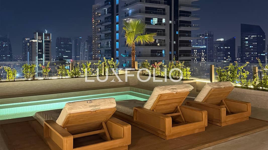 Penthouse Luxury Living Private Pool Photo Inspiration