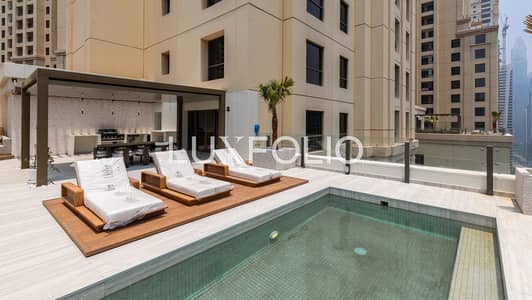 4 Bedroom Flat for Rent in Jumeirah Beach Residence (JBR), Dubai - Exclusive | Luxury Living | Private Pool