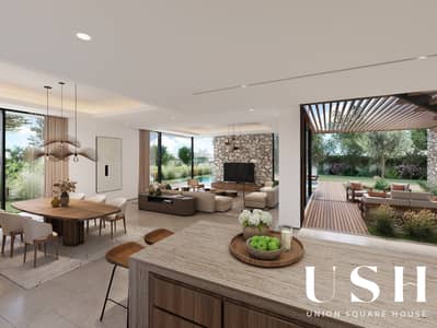 田亩别墅， 迪拜 5 卧室别墅待售 - 5 Beds B Living. jpg