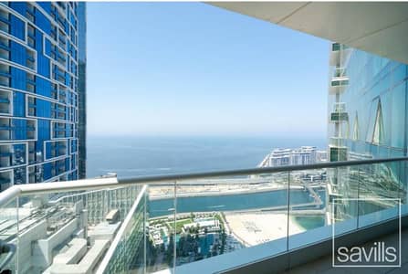 3 Bedroom Apartment for Sale in Jumeirah Beach Residence (JBR), Dubai - Sea View | High Floor | Private Beach