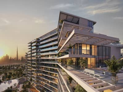 阿尔贾达法住宅区， 迪拜 1 卧室单位待售 - 1667402228_Exterior_-_Downtown_Skyline. jpg