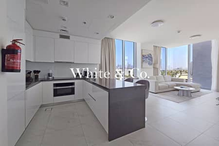 1 Bedroom Flat for Rent in Mohammed Bin Rashid City, Dubai - Corner | Burj View | Lagoon View Balcony