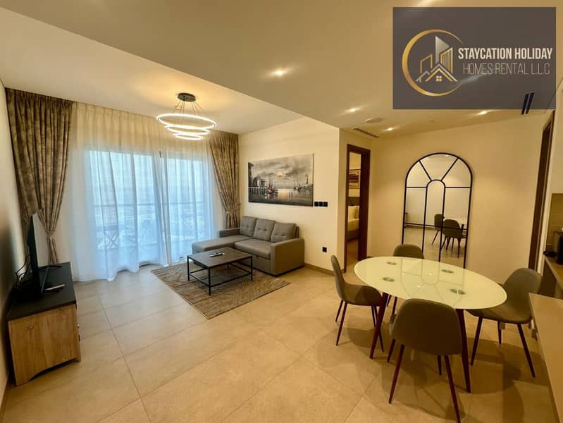 Modern | Fully Furnished | Higher Floor | Monthly Basis