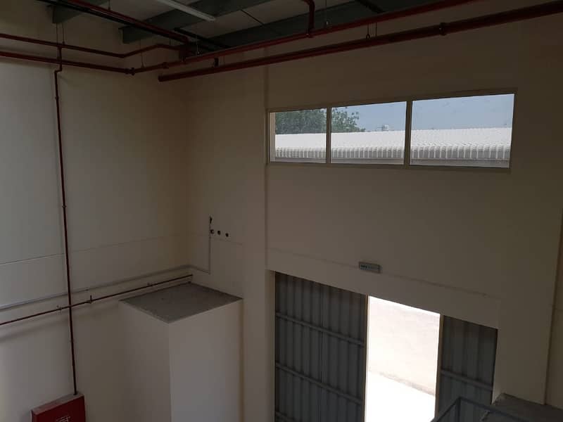 Brand new 4000 sq ft warehouse with mezzanine @AED 85000 in New Industrial Area - Ajman