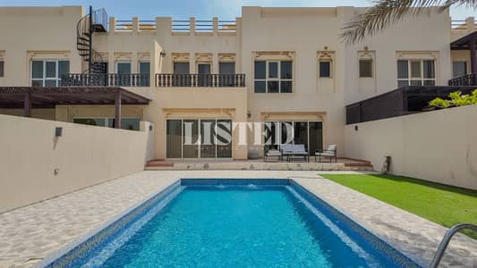 3 Bedroom Townhouse for Rent in Al Hamra Village, Ras Al Khaimah - Beautifully Furnished 3BHK | Private Pool | Golf Course View