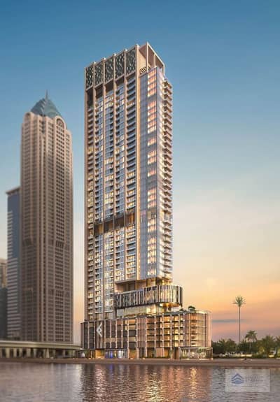 商业湾， 迪拜 2 卧室公寓待售 - M1 - Ellington One river point. JPG