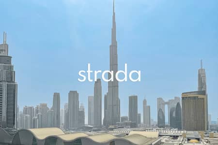 2 Bedroom Apartment for Rent in Downtown Dubai, Dubai - Burj view | Furnished | Brand new