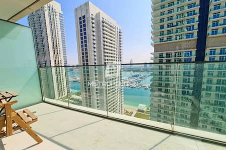 1 Bedroom Flat for Rent in Dubai Harbour, Dubai - Marina JBR and Dubai Eye View | Ready To Move In