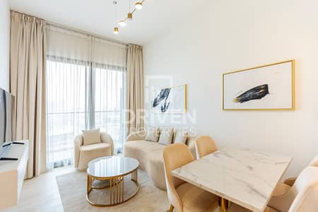 1 Bedroom Apartment for Rent in Jumeirah Village Circle (JVC), Dubai - Premium Finishes | Serene View | Fully Furnished