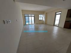Bright One bedroom apartment in best community in Dubai with 2 balcony and open view