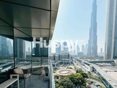 2 Bedroom Apartment for Rent in Downtown Dubai, Dubai - Burj Khalifa View | Brand New | Vacant