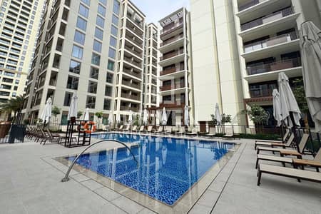 1 Bedroom Apartment for Rent in Dubai Creek Harbour, Dubai - Community View | Fully Furnished | Mid floor