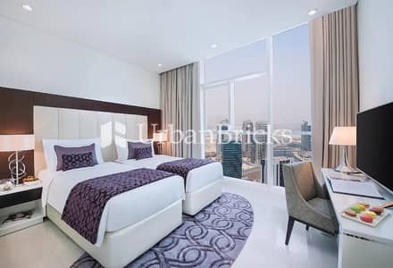 2 Bedroom Apartment for Sale in Downtown Dubai, Dubai - Landscape View | High-Floor | Fully Furnished