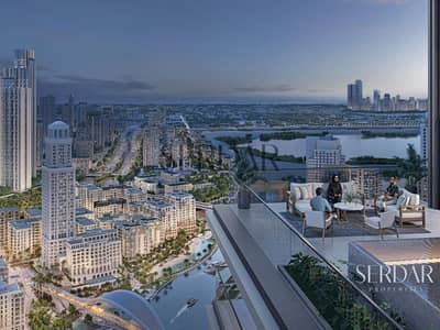 迪拜溪港， 迪拜 2 卧室公寓待售 - 位于迪拜溪港，溪流2号大楼 2 卧室的公寓 3885000 AED - 11956754