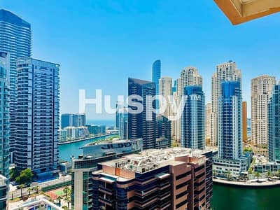 1 Bedroom Apartment for Rent in Dubai Marina, Dubai - Marina View | Move In Ready | High floor