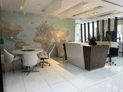 Office for Rent in Dubai Marina, Dubai - ресепшн. jpeg
