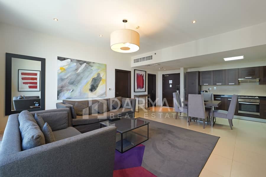 Dubai's skyline View | Deluxe Suite | Exclusive area