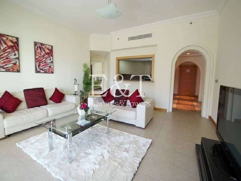 Beautifully furnished 2BR |Partial Sea views | PJ