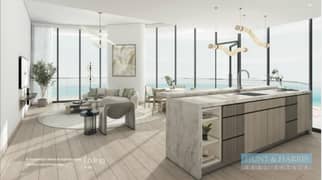 Full Sea View - High Floor - One bedroom for Sale in Al Hamra Village