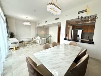 2 Bedroom Apartment for Rent in Jumeirah Village Circle (JVC), Dubai - DUPLEX 2BR + MAID AND STORAGE | SEMI FURNISHED