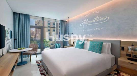 Studio for Sale in Palm Jumeirah, Dubai - West Palm Beach Access | Furnished | 10% ROI