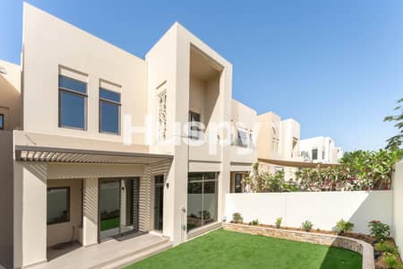 3 Bedroom Townhouse for Rent in Reem, Dubai - Fully Furnished | Upgraded | Corner Unit
