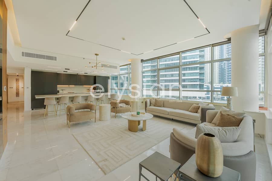 位于迪拜码头，滨海码头综合区，滨海码头东楼 3 卧室的公寓 425000 AED - 12529013