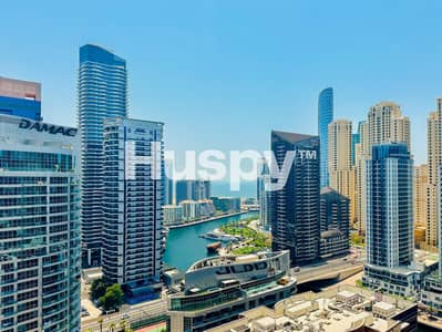 2 Bedroom Flat for Rent in Dubai Marina, Dubai - Marina View | High Floor | Vacant