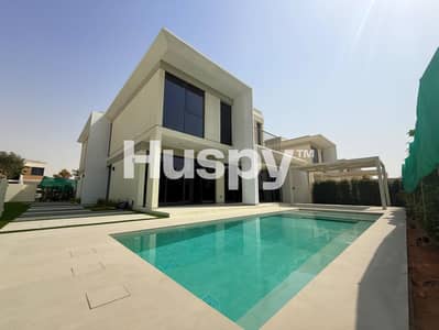 5 Bedroom Villa for Rent in Tilal Al Ghaf, Dubai - Private Pool | Park Facing | 4 Cheques