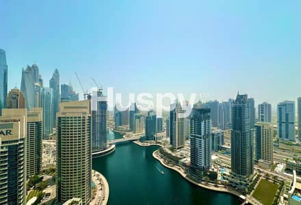 3 Bedroom Flat for Rent in Dubai Marina, Dubai - Marina Canal View | High Floor | Chiller Free