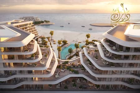 شقة 1 غرفة نوم للبيع في میناء العرب، رأس الخيمة - Porto Playa - exterior terraces. jpg