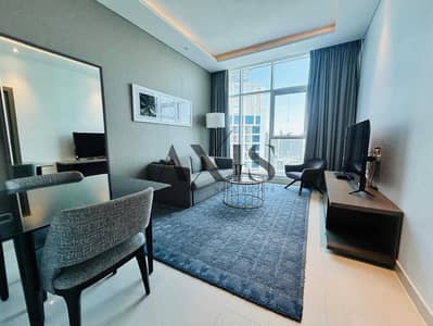 1 Bedroom Flat for Rent in Business Bay, Dubai - High floor | Canal view | fully furnished | balcony