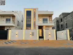 4 master bedroom villa, super deluxe finishing, including registration fees in Al Yasmeen area