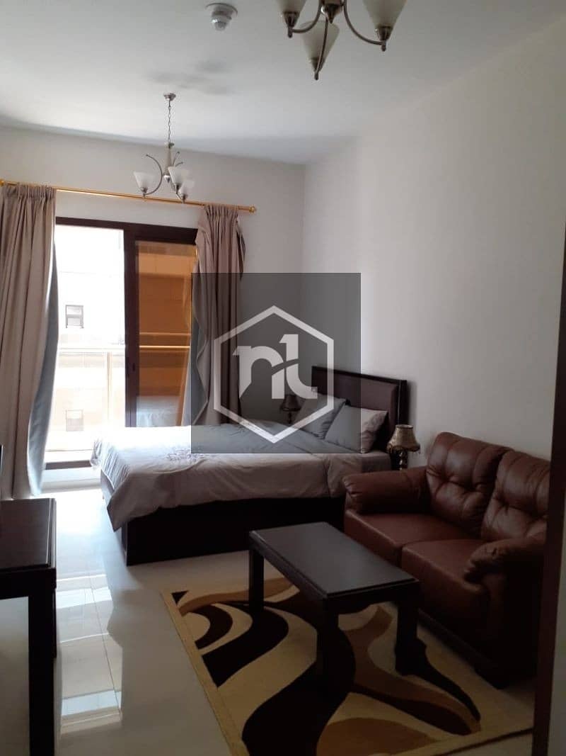 FULLY FURNISHED | STUDIO | BALCONY AND PARKING | GOLF COURSE VIEW | ELITE 10 | SPORTS CITY