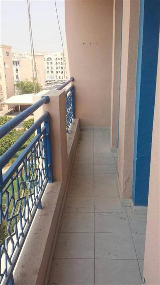 WITH DOUBLE BALCONY  IN PERSIA CLUSTER ONE BR FOR RENT JUST IN  30K BY 4 PAYMENTS