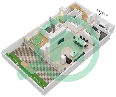 Eden House The Canal - 4 Bedroom Apartment Unit 12 FLOOR GROUND,FIRST Floor plan