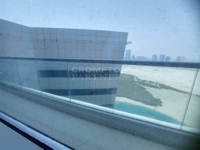 1 Bedroom Flat for Rent in Al Reem Island, Abu Dhabi - Furnished | High Floor | Partial Water View