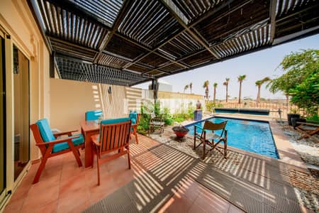4 Bedroom Villa for Rent in Al Hamra Village, Ras Al Khaimah - 4 Bedroom Upgraded Villa|Tropical Garden|Private Pool