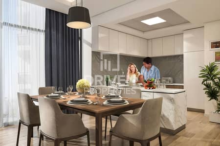 Studio for Sale in Meydan City, Dubai - Stunning Lagoon View | OP Price | Modern Layout